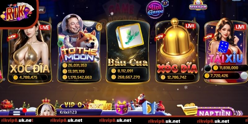 Khám phá khuyến mãi Rikvip dành cho người mới